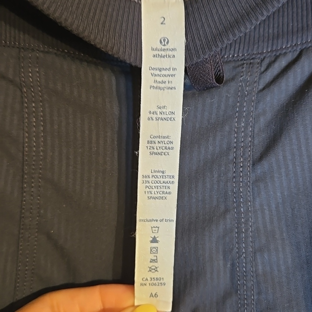 Lululemon Dance Studio Cropped Pinstriped Pant - Picture 15 of 15